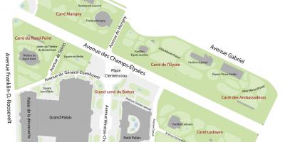 지도 Jardin des Champs-Élysées