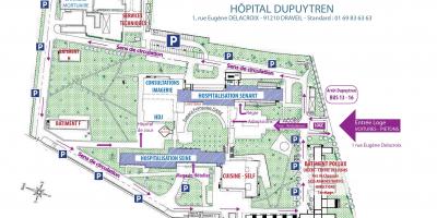 지도 Joffre-Dupuytren 병원