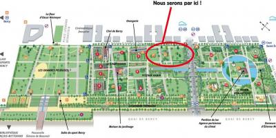 지도 Parc de Bercy