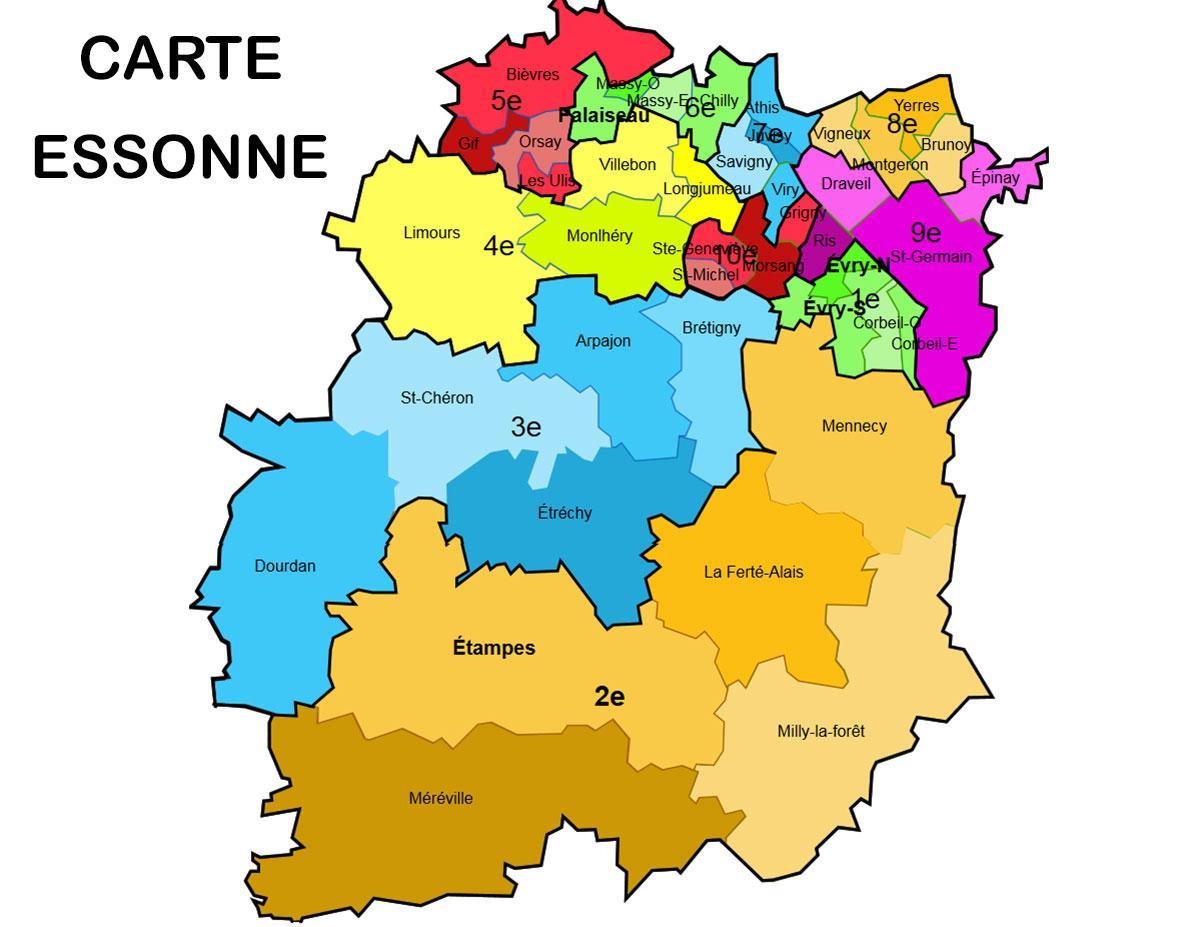 지도 Essonne