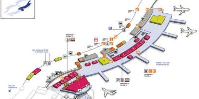 지도의 공항 터미널 2C